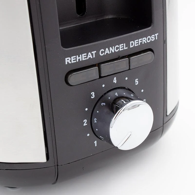 Nero 2 Slice Toaster Stainless Steel