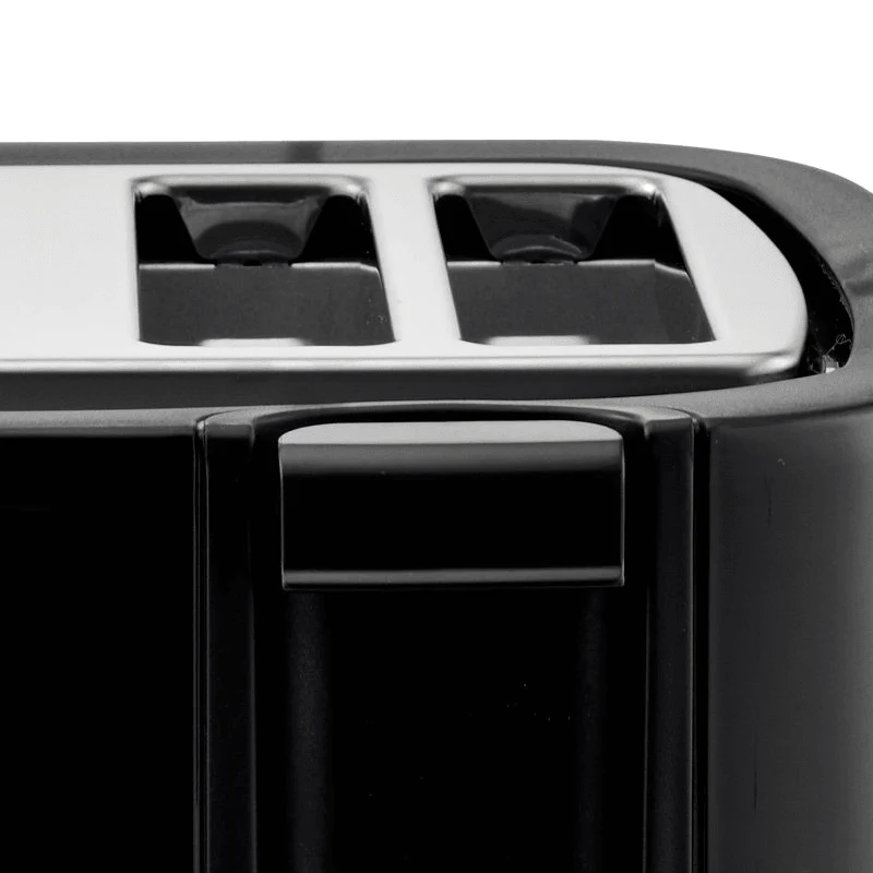 Nero Classic Black Toaster 4 Slice 7 Settings