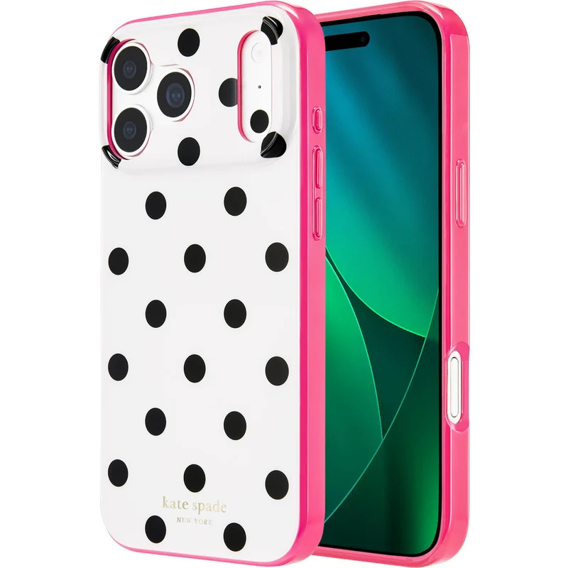 Kate Spade Magsafe Case for iPhone 18 Pro (Picture Dot White)