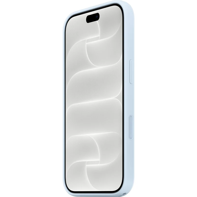 Apple iPhone 18 Pro Silicone Case with MagSafe (Crisp Blue)