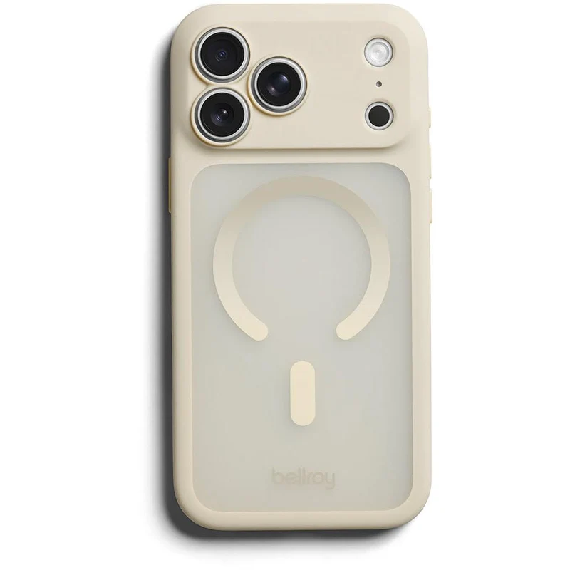 Bellroy Cinch Case for iPhone 18 Pro Max (Nougat)