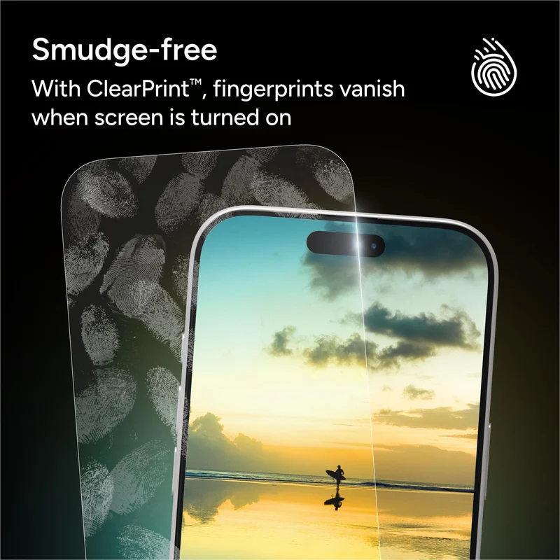 ZAGG InvisibleShield Glass Elite Screen Protector for iPhone 18 Pro/17 Pro