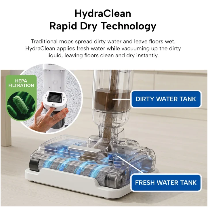 KRAPOF Cordless Hard Floor cleaner FX5