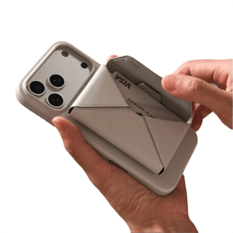 MOFT MagSafe Magnetic Card Holder Snap Field Wallet With Stand - Misty Cove