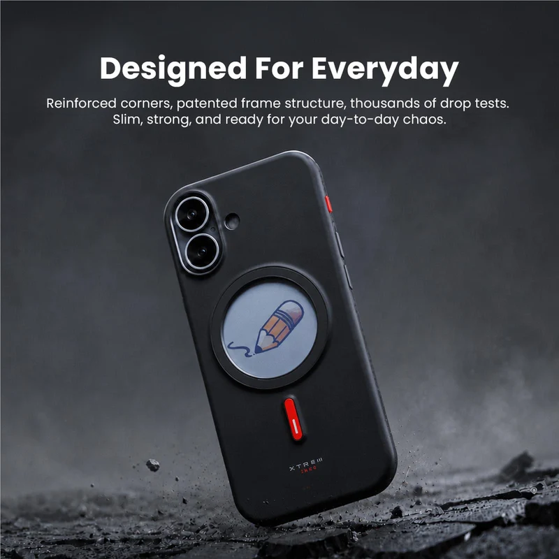 XTREM iPhone 17 MagSafe Customisable Case (Black)
