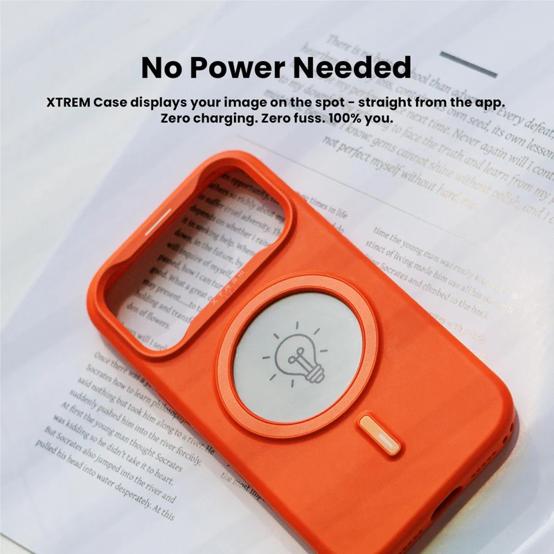 XTREM iPhone 17 Pro MagSafe Customisable Case (Orange)