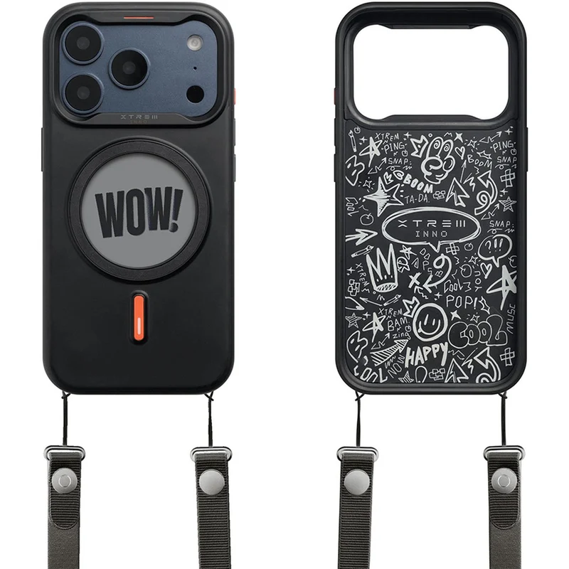 XTREM iPhone 17 Pro Max MagSafe Customisable Case (Black)