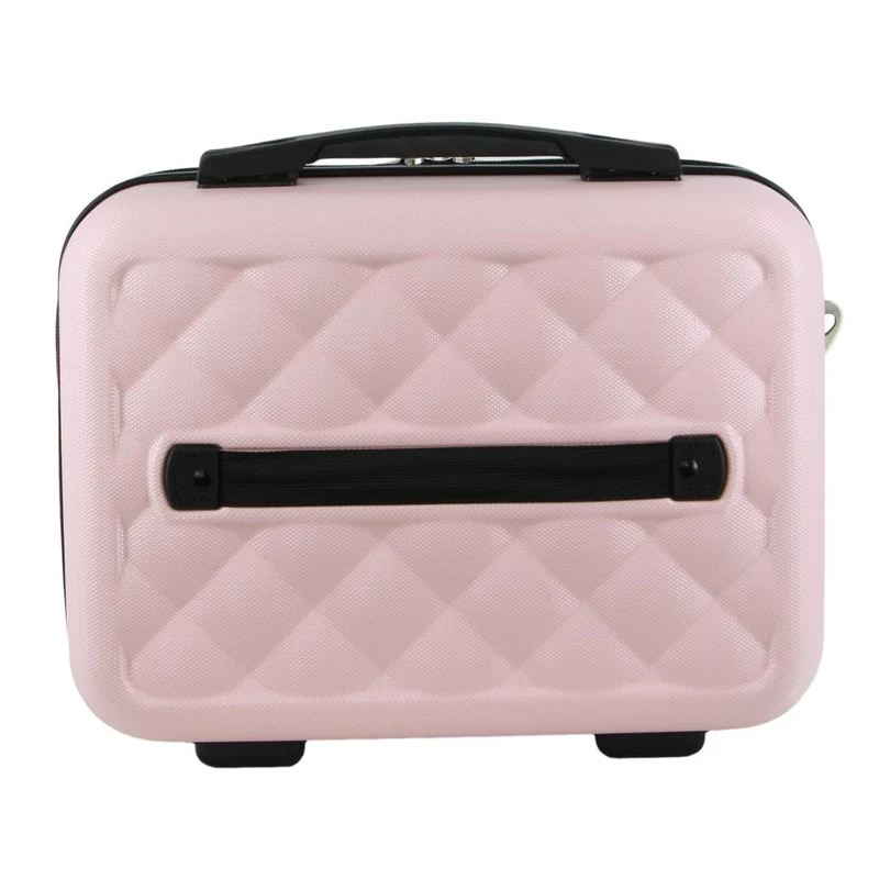 Pierre Cardin Hard-Shell Beauty Cosmetics Travel Carry On Bag 27cm Rose