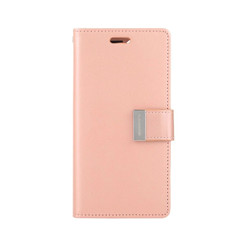Goospery Rich Diary case for iPhone 15 Pro - Brown