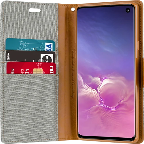 Goospery Canvas Diary For iPhone 12 mini - Red