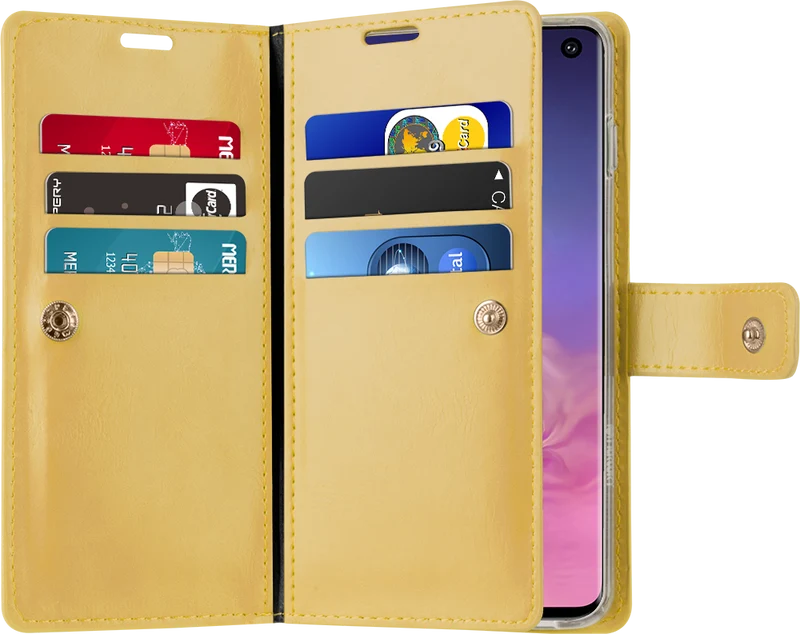 Goospery Mansoor Diary for iPhone 13 Mini - Gold