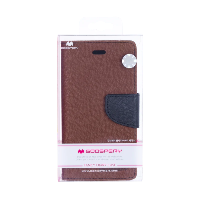 Fancy Diary Case for iPhone 13 mini - Mint/Navy