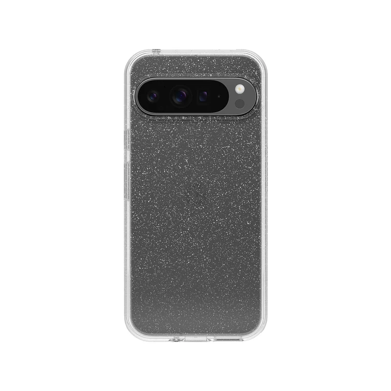 OtterBox Symmetry Clear Phone Case for Pixel 9 Pro XL Stardust (Clear Glitter)