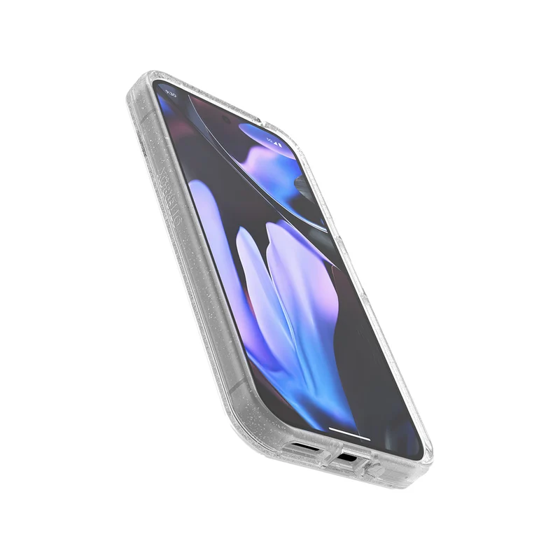 OtterBox Symmetry Clear Phone Case for Pixel 9 Pro XL Stardust (Clear Glitter)