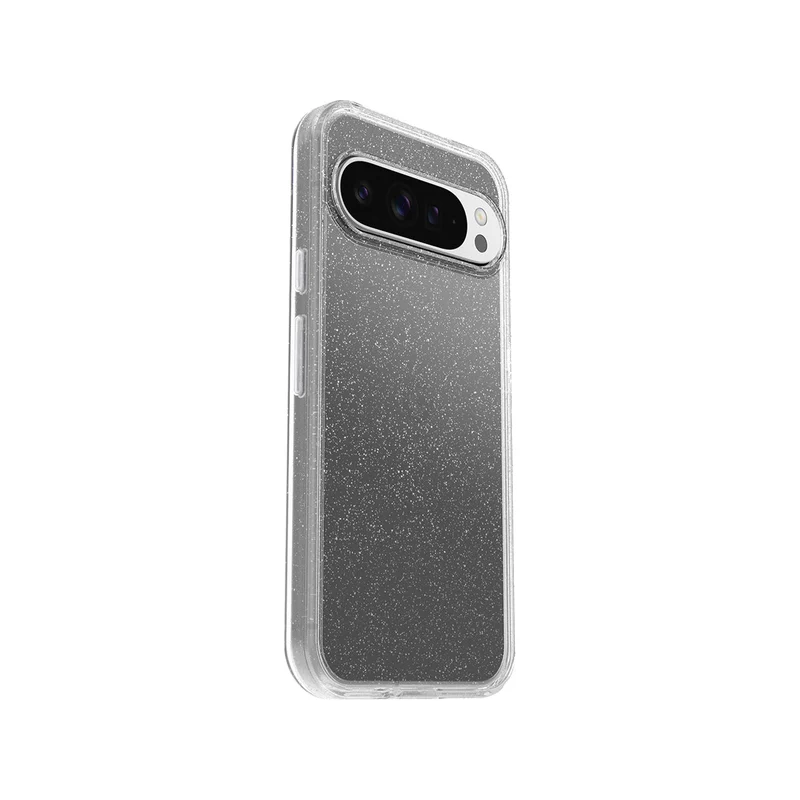 OtterBox Symmetry Clear Phone Case for Pixel 9 Pro XL Stardust (Clear Glitter)