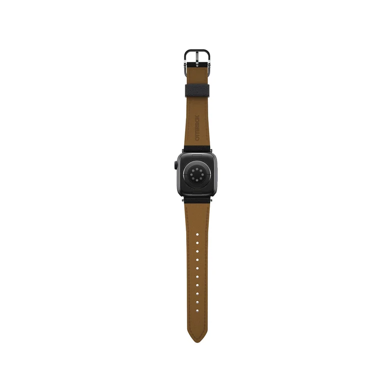 OtterBox Cactus Leather Band for Apple Watch (38-41mm) - Black