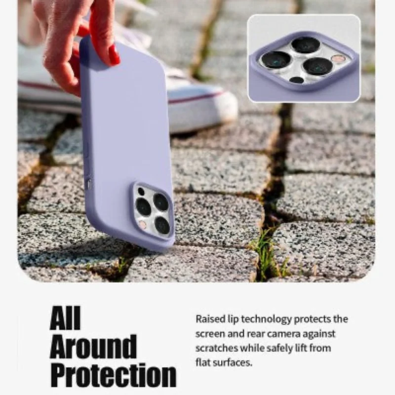 Goospery Silicon for iPhone 16 Pro - Purple