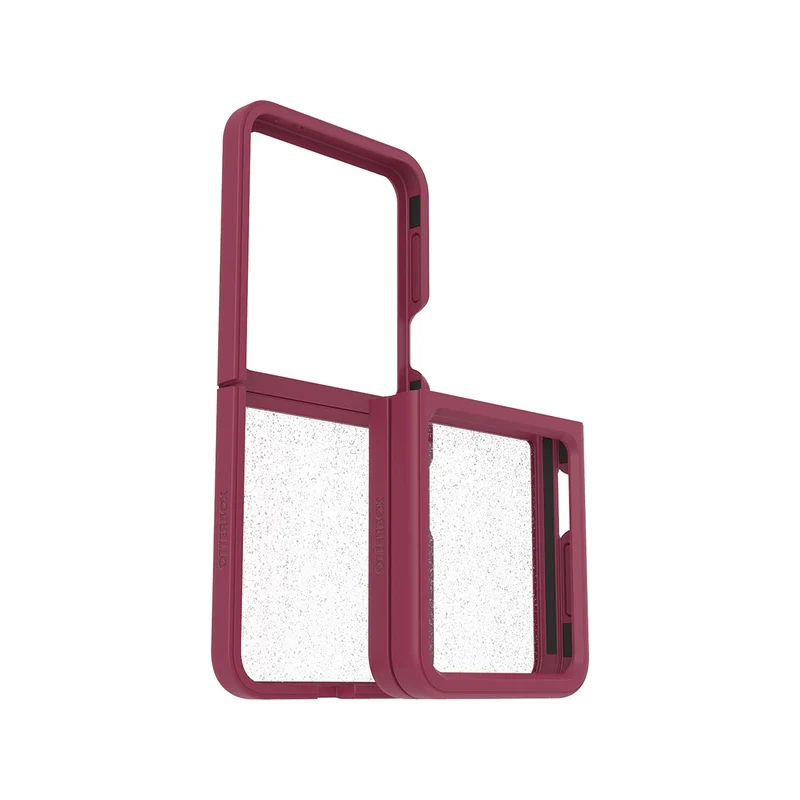 OtterBox Thin Flex Phone Case for Galaxy Z Flip 6 (Berry Bliss Red)