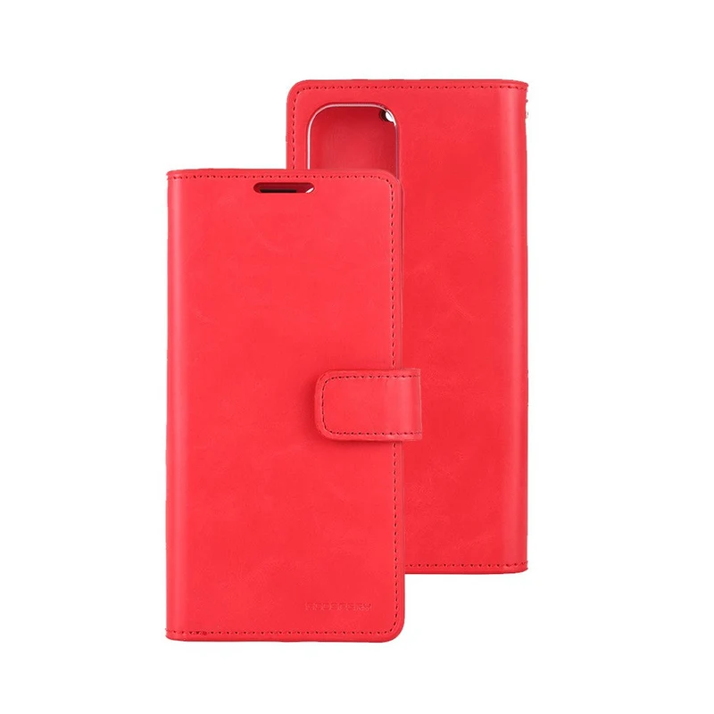 Goospery Bluemoon Diary for iPhone 14 Pro Max - Red