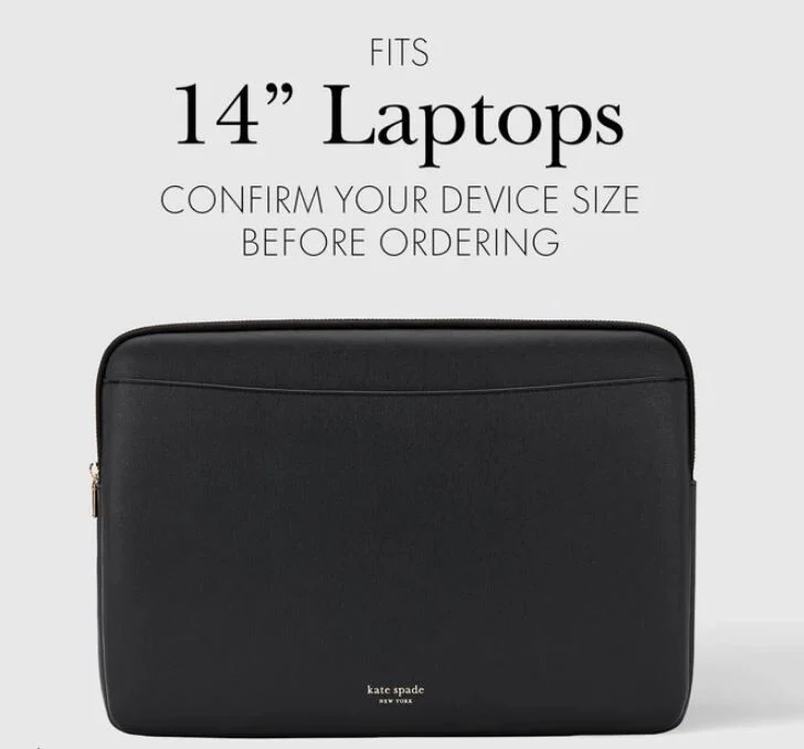 Kate Spade Saffiano Sleeve for 14" Laptop