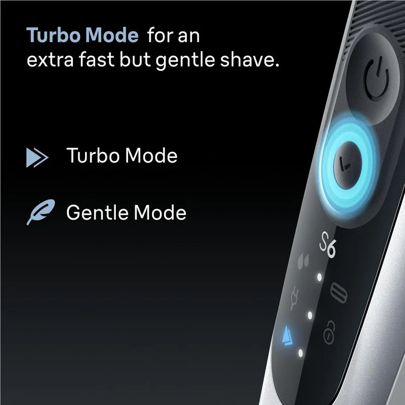 Braun Series 6 Electric Shaver for Men with Travel Case (Silver)