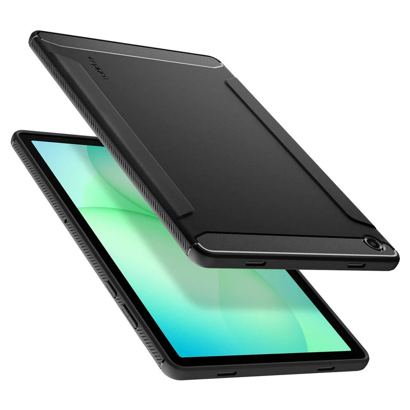 Spigen Samsung Galaxy Tab A11 Plus 11.0 Rugged Armor Case - Black