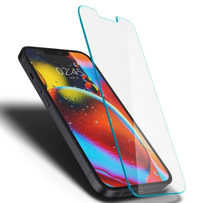 Spigen Apple iPhone 13 mini EZ Fit GLAS.tR Slim Glass Screen Protector - Clear