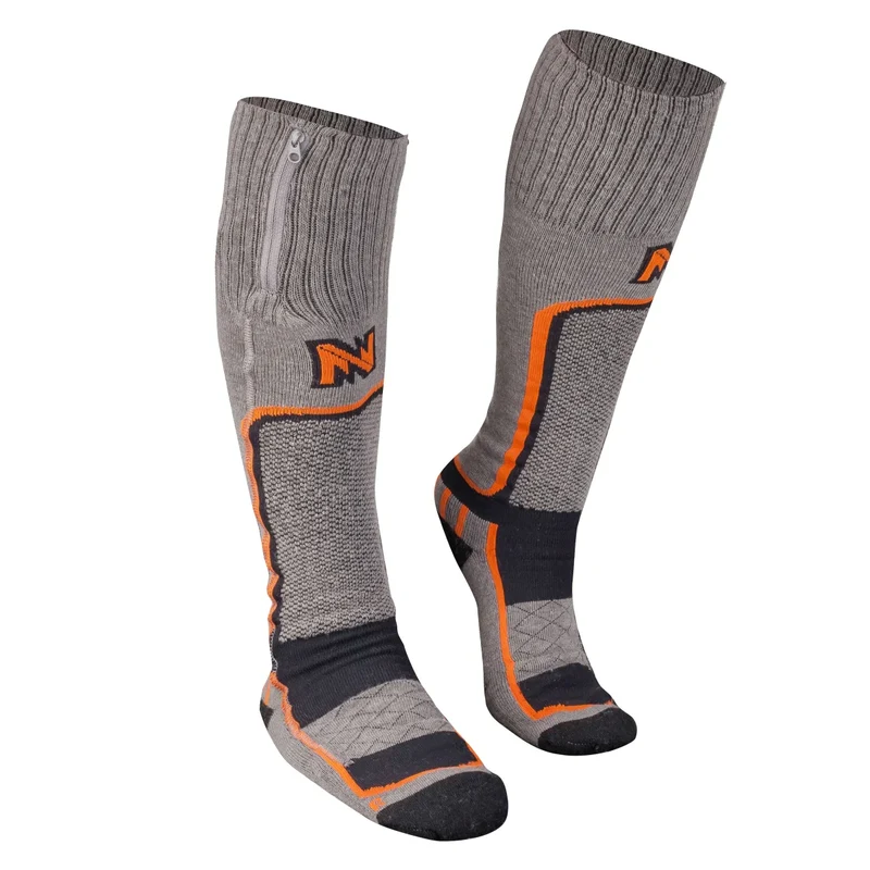 MOBILE WARMING BY FIELDSHEER - Chaussettes Chauffantes en Laine de Mérino