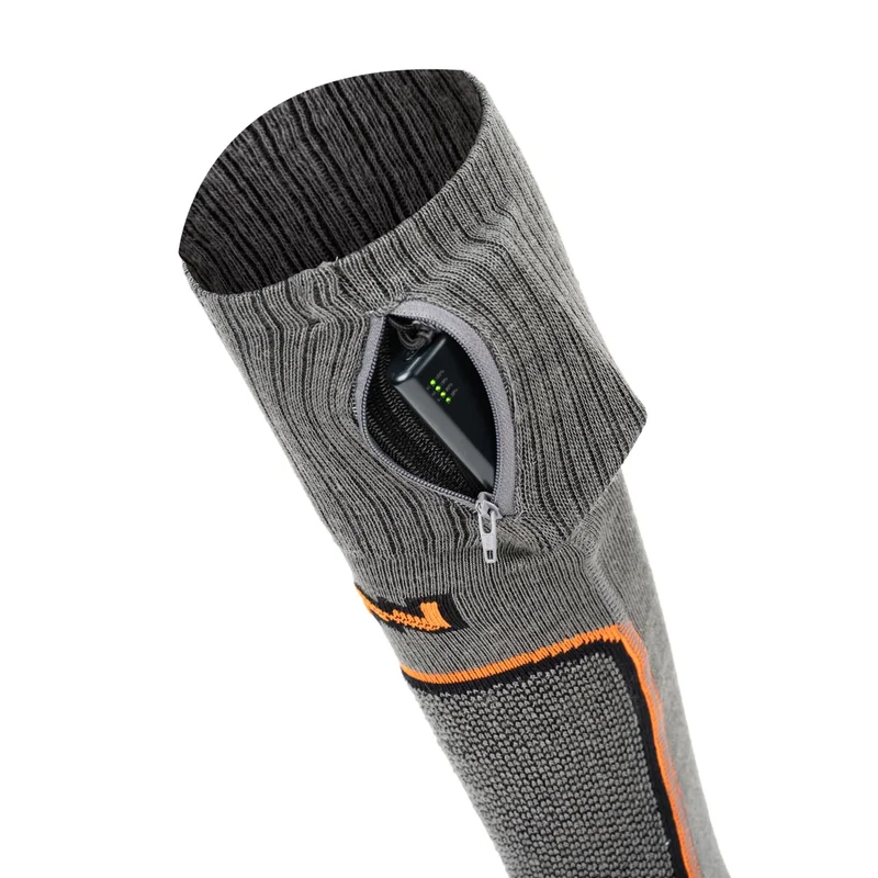 MOBILE WARMING BY FIELDSHEER - Chaussettes Chauffantes en Laine de Mérino
