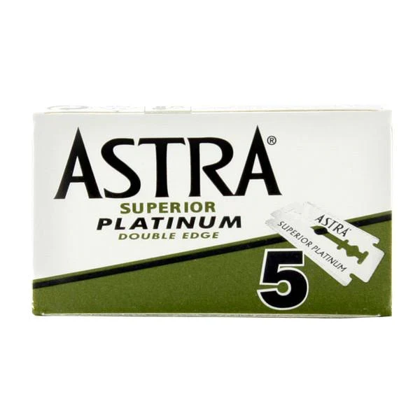 Astra Double Edge Blades Green (Pack of 5units)