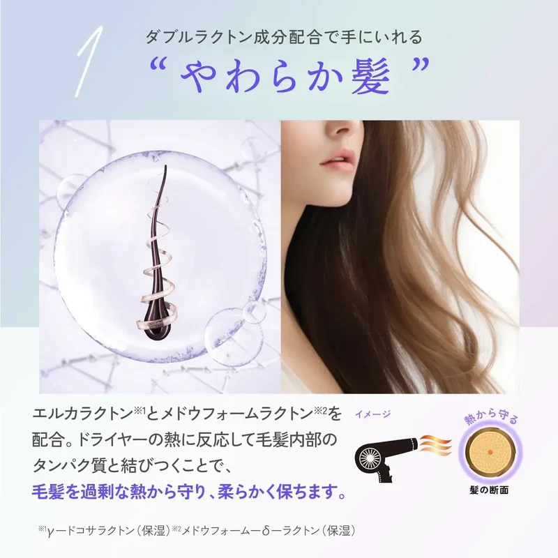 Kyogoku W Treatment Rinse for Damaged Hair - Salon Exclusive