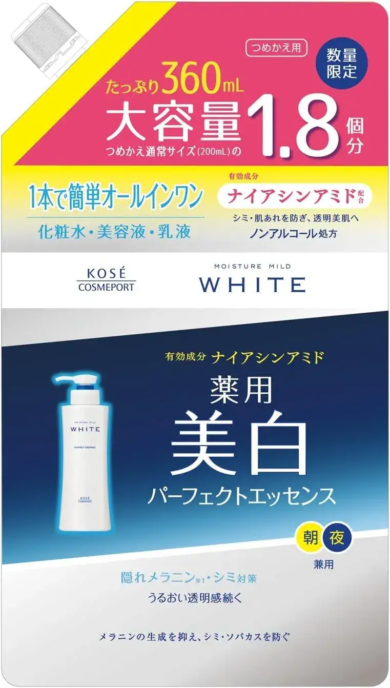 Kose Moisture Mild White Perfect Essence Replacement 360ml