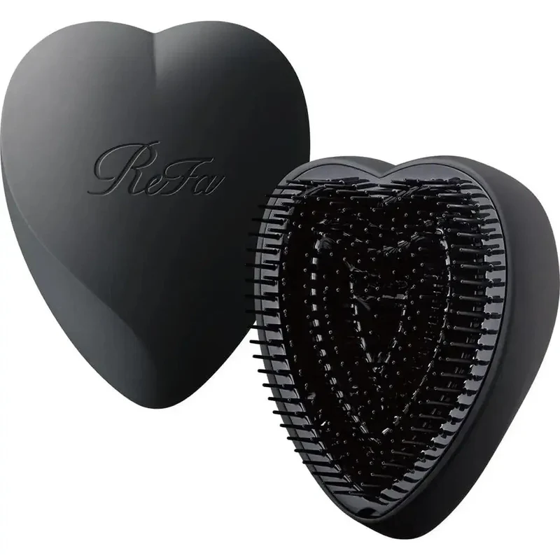 ReFa Heart Brush Hair Detangling Brush for Smooth, Glossy Hair