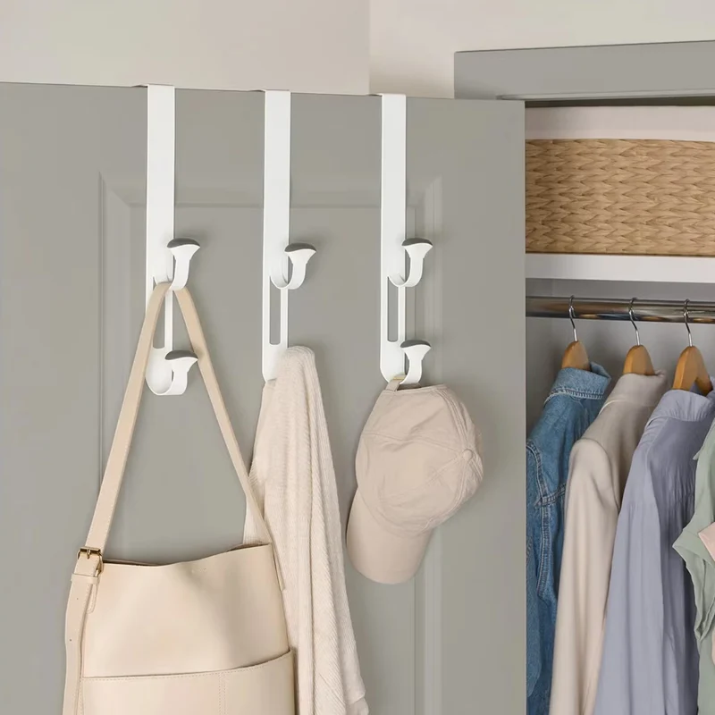 NEATFREAK - Paquet de 3 Crochets Antidérapants de Porte