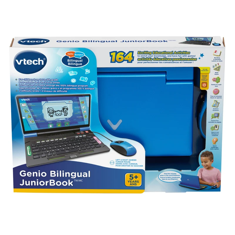 VTECH - Portable pour Enfant Genio Bilingual JuniorBook