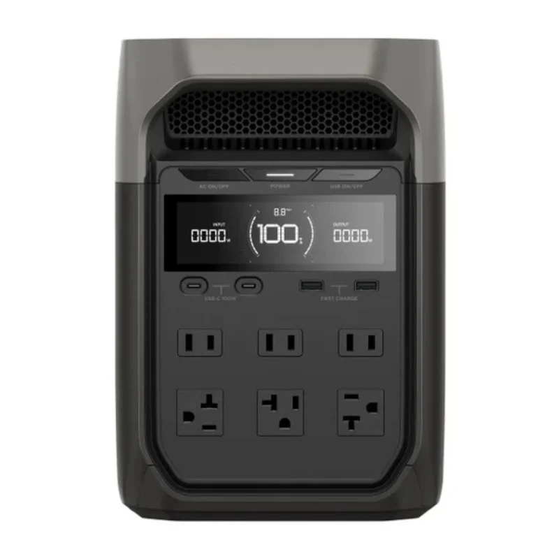 ECOFLOW - Générateur de Batterie avec Surtension de 3600W Delta 3 *Boite Endommagée*