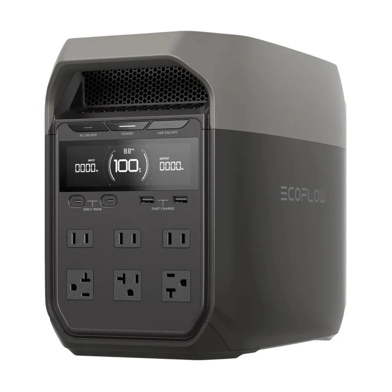 ECOFLOW - Générateur de Batterie avec Surtension de 3600W Delta 3 *Boite Endommagée*