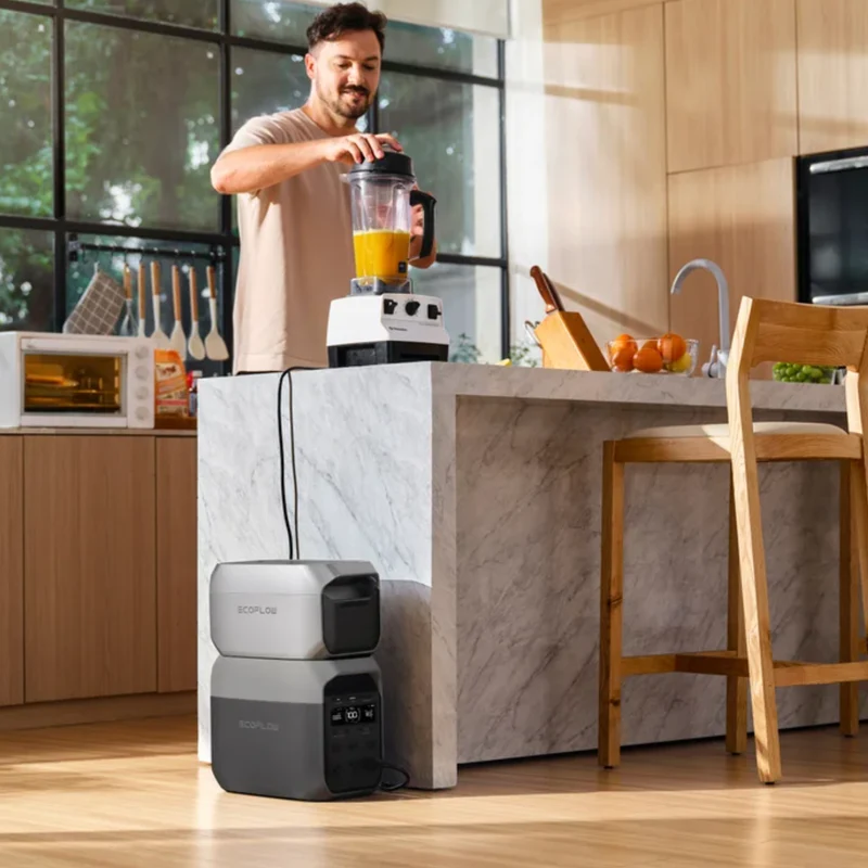 ECOFLOW - Générateur de Batterie avec Surtension de 3600W Delta 3 *Boite Endommagée*