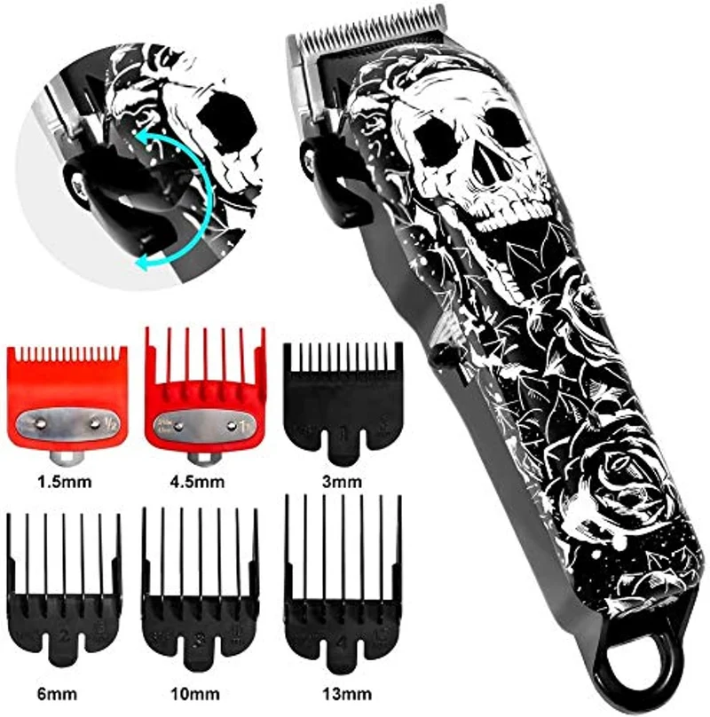 Tondeuse Barbe et Cheveux - Kit de Coupe Professionnel