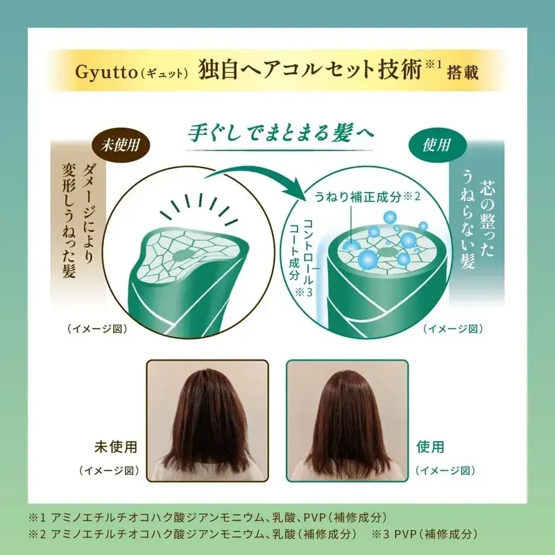 Gyutto Corset Hair Mask Toste Curl Care Frizz Repair Treatment 200g