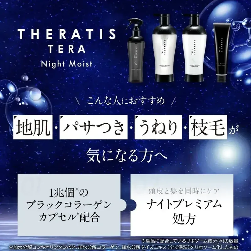 Theratis by Mixim Terra Night Capsule Hair Mask 5.3 oz