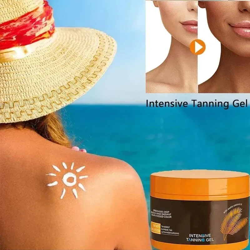 ZGFHNY Intensive Tanning Gel Natural Tan Accelerator 150ml