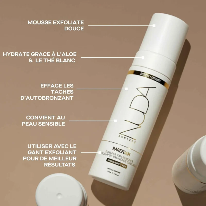 Mousse exfoliante BAREFOAM