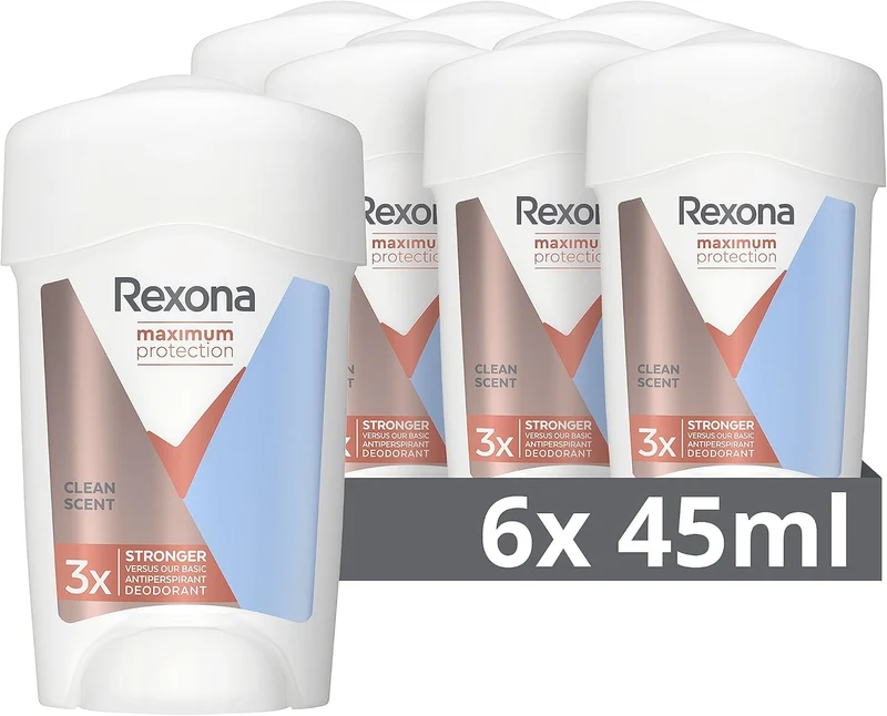 Rexona Women Maximum Protection Clean Scent 6x45 ml