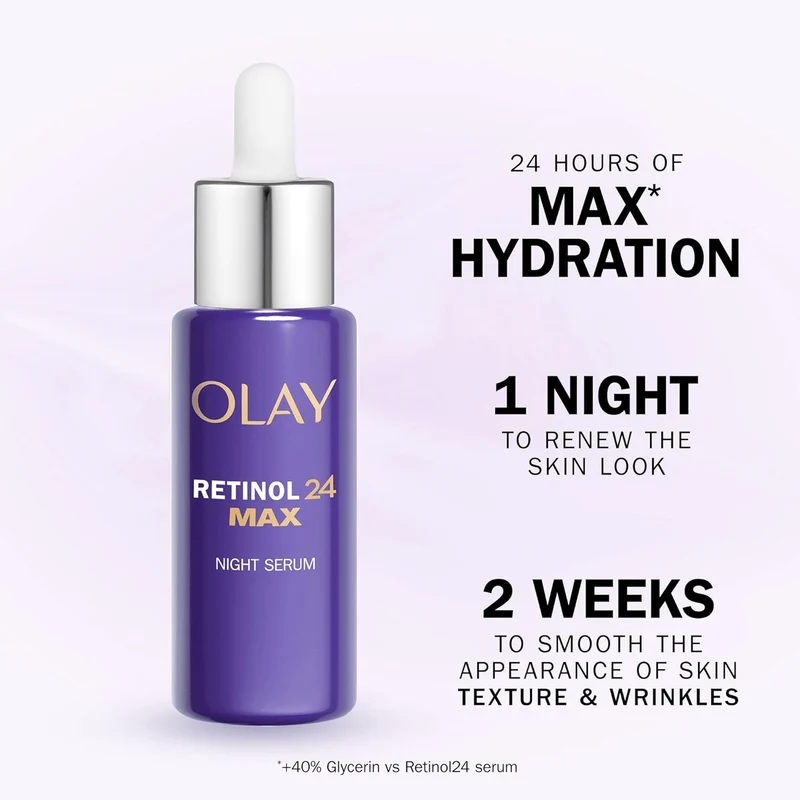 Olay Retinol 24 MAX Night Serum met 40%