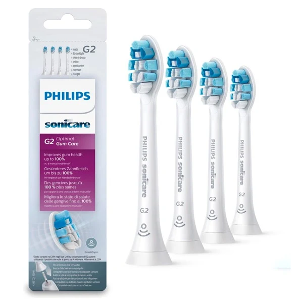 Philips G2 HX9034/10 Gum Care Opzetborstels 4 Stuks
