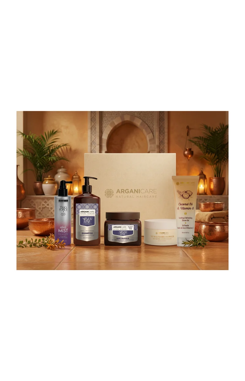 Coffret rituel - Silver & Soin Sublime - Cheveux blonds - 5 produits