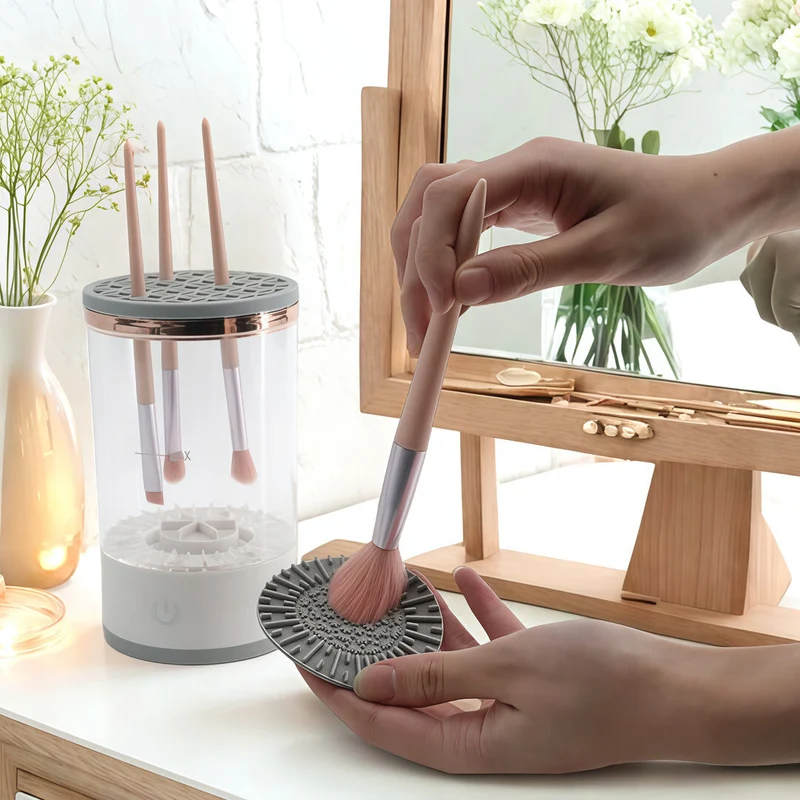 Remology Makeup Brush Cleaning & Drying Machine (White)