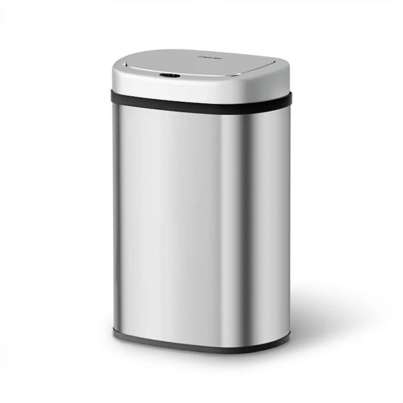 Devanti 50L Sensor Bin Motion Rubbish Automatic Silver