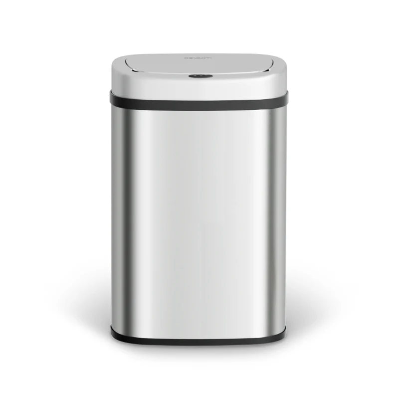 Devanti 50L Sensor Bin Motion Rubbish Automatic Silver